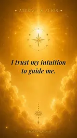 Cosmic affirmation wallpaper