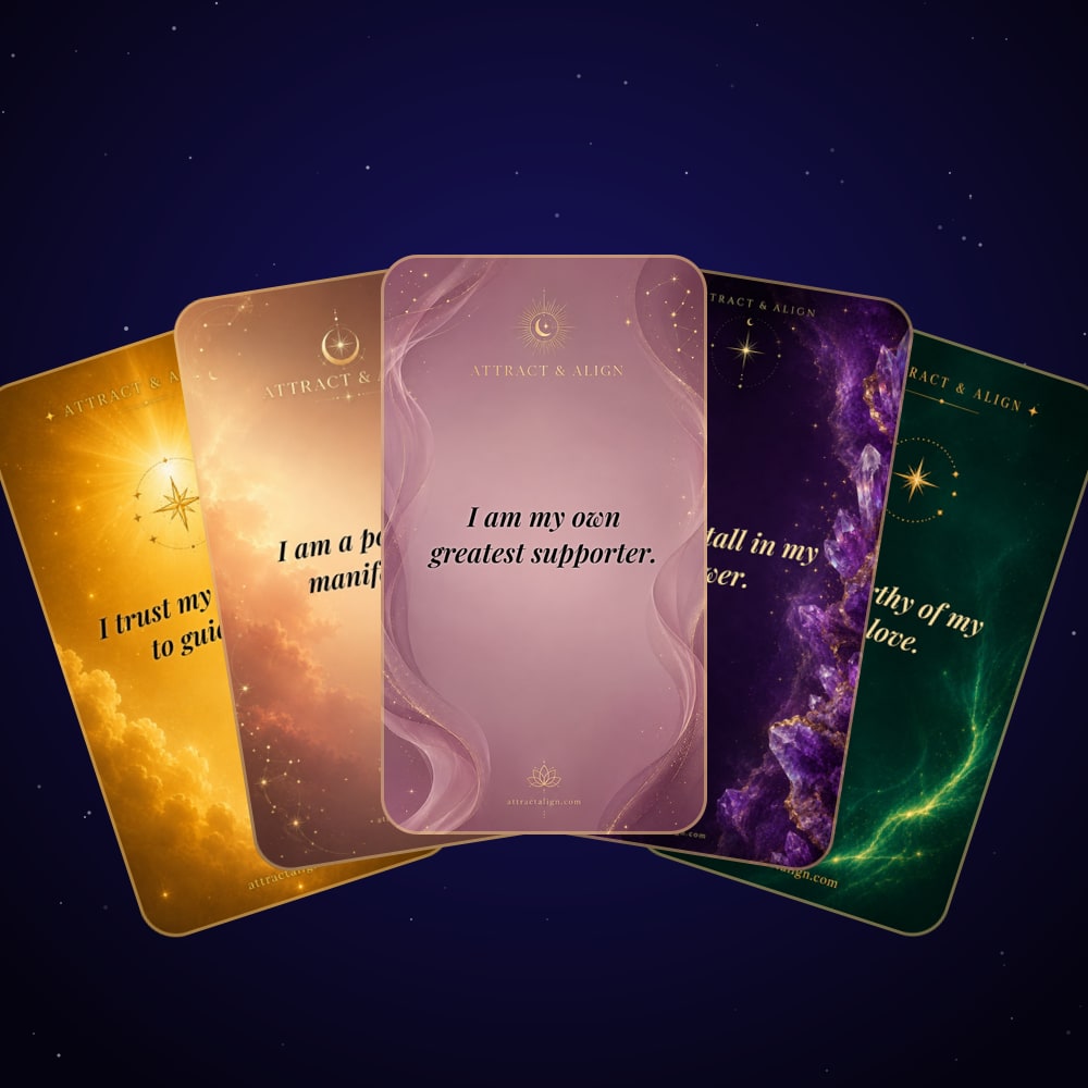 Sample affirmation cards
